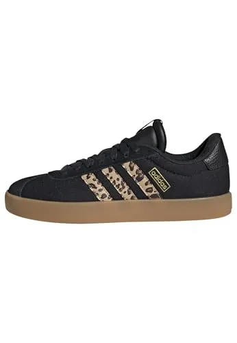 ADIDAS Damen Freizeitschuhe VL Court 3.0 - Sneaker mit zeitlosem Design und legendärem T-förmigen Overlay, aus Synthetik und Wildleder für optimalen Komfort, ideal für den Alltag und die City.