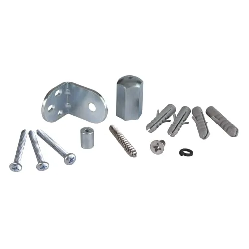 Windhager Seilspannelement für Sonnensegel und Markisen, Komplett-Set aus Edelstahl - Spannschlösser für die sichere Befestigung von Sonnensegeln und Markisen. Inklusive Schrauben und Dübel, ideal für Decken- und Wandmontage.