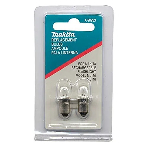 Makita 2PK OF BULBS ML120 & ML140