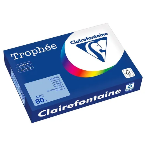 Clairefontaine Kopierpapier 1972PC A4 80g lavendel 500Bl in lila von Clairefontaine