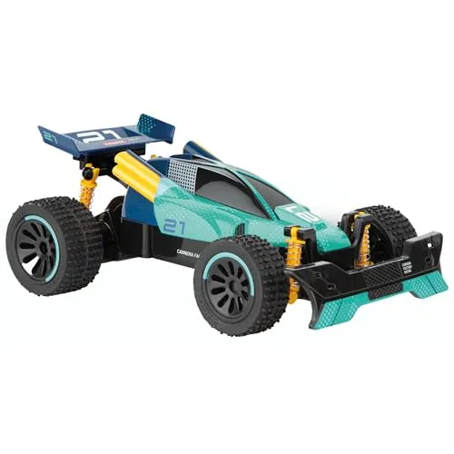 Carrera RC 2,4GHz Factory Racing #21 - RC-Modelle mit 20 Minuten Akkulaufzeit, ideal für Kinder ab 6 Jahren und bietet störungsfreie 2,4 GHz Verbindung.