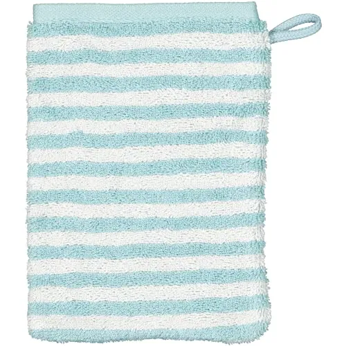 Cawö Handtücher Campus Ringel 955 seegrün - 40 in grün von Cawö