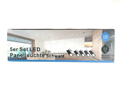 5er Set LED Panelleuchte Unterbauleuchte