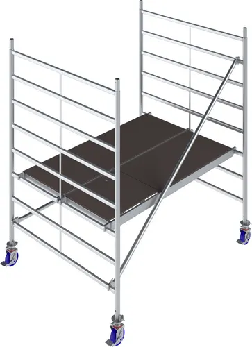 Produktbild STABILO®, Fahrgerüst Serie 50, Feldlänge 2,00 m Standhöhe (m): 1.0000