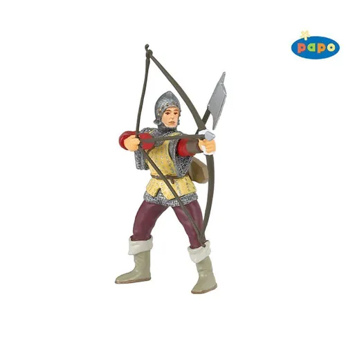 Papo 39384 - Ritter - Bogenschütze, rot