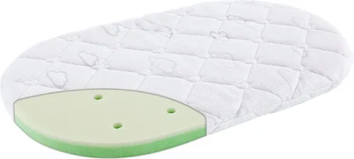 Babymatratze Little Angel von Träumeland, 6 cm hoch, oval von Träumeland