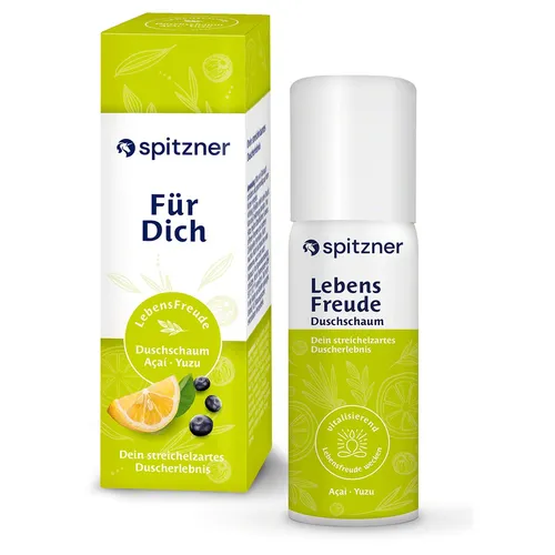 Spitzner Duschschaum LebensFreude + Geschenkverpackung 