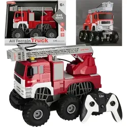 Feuerwehrauto, ferngesteuerte Feuerwehr 6+ MEGA CREATIVE - Rot
