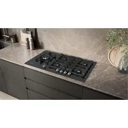 Siemens EP9A6MI40 Gaskochfeld mit 5 Brennern – Schwarz 90 cm