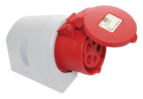 REV Ritter CEE-Steckdose aP 16 A/380 V - 910600 in rot von REV Ritter