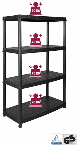 Kreher Regal Deluxe 18 Zoll mit 4 Böden