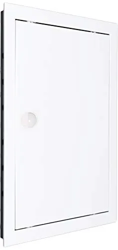 SYSTERM Revisionsklappe 20x25 cm Revisionstür Serviceklappe zur Inspektion und Abdeckung ABS-Kunststoff Weiß Größe wählbar Hochwertig
