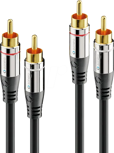 SON AC700-125 - Cinch Stereo Kabel, Cinch Stecker, 12,5 m