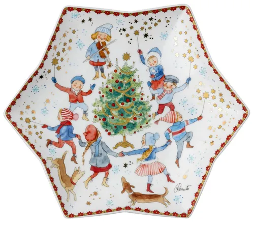 Hutschenreuther Sternschale 2023, mehrfarbig,Hutschenreuther