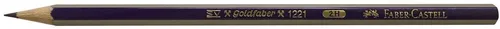 Faber-Castell 112512 Bleistift GOLDFABER 1221 - 2H