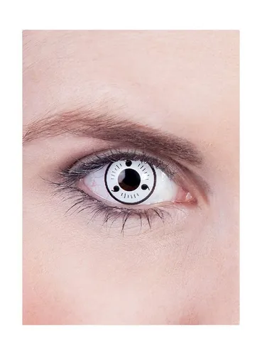 Metamorph Motivlinsen Itachi Manga - Horror Halloween Kontaktlinsen, Weiche Effekt-Motivlinsen für fantastische Verwandlungen