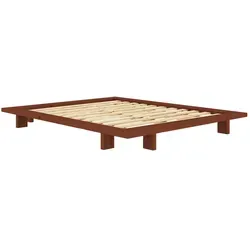 Karup Japan Bett 160 x 200 cm, Kiefer terra red - Entdecken Sie das Karup Japan Bett 160 x 200 cm in Kiefer terra red. Dieses minimalistische Bett vereint modernes Design mit fernöstlichem Flair und bietet eine stilvolle Schlaflösung für Ihr Zuhause.