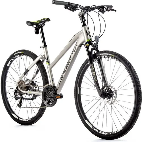 Zoll Crosser Leader Fox Toscana Lady Trekking Bike Fahrrad 27 Gang Rh 42cm silber 28