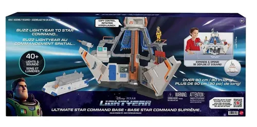 Disney und Pixar Lightyear Spielset mit Buzz Lightyear Actionfigur, Fahrzeugstar