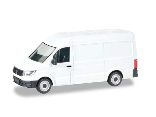 Herpa 013178 MiniKit: VW Crafter Kasten Hochdach, weiß, 1:87 / H0