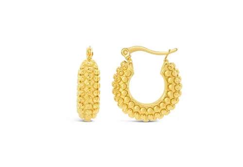 Ars-Argenti Paar Ohrhänger Glamouröse Ohrringe 18K vergoldet (inkl. Schmuckbox), Hypoallergen - Wasserfest - Nickel/Blei-frei