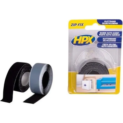 HPX Klettverschluss (haken) - 20mm x 1m + klettverschluss (schlingen) - 20mm x 1m (20 mm) (VDLHPXZF2005L/H)