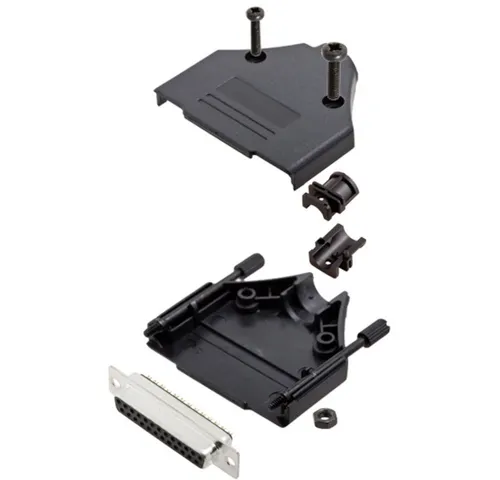 TRU COMPONENTS TRU COMPONENTS TCDTPKP25DMSK 7708568 D-SUB Buchsenleisten-Set 180 ° Po Elektro-Kabel