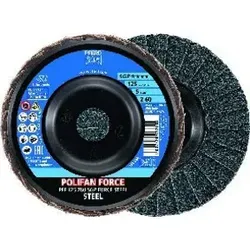 Pferd Fächerschleifscheibe SGP FORCE STEEL 125mm Z40