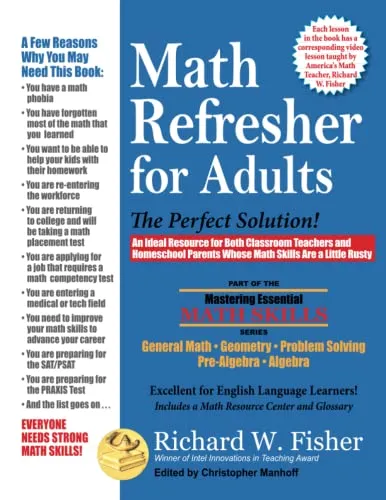 Produktbild Math Refresher for Adults: The Perfect Solution (Mastering Essential Math Skills)