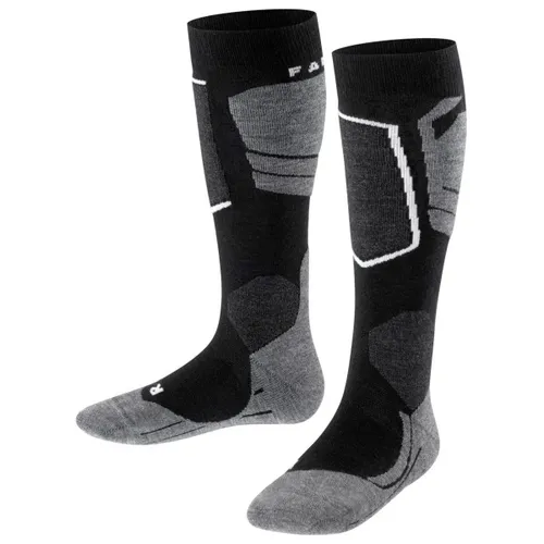 Falke - SK4 Kids - Skisocken 35-38 | EU 35-38 schwarz/grau