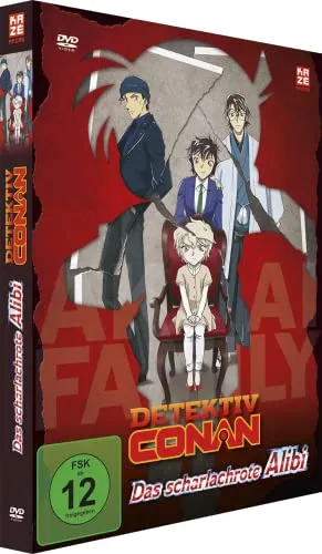 Detektiv Conan: The Special - Das scharlachrote Alibi Limited Edition - Filme über die geheimnisvolle Akai-Familie, mit packenden Rätseln und einem besonderen Extra für treue Fans der Detektiv-Conan-Reihe.