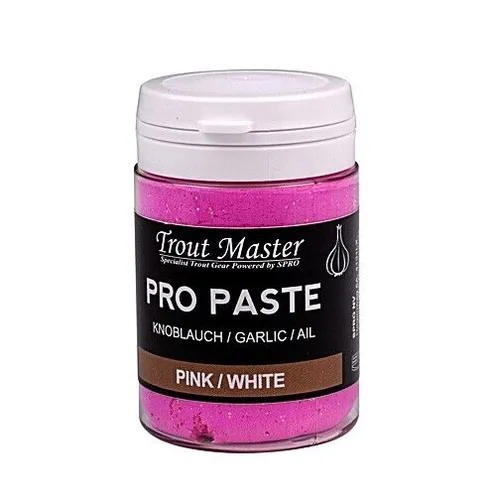 Spro Trout Master Pro Paste 60g garlic pink/white Forellenteig