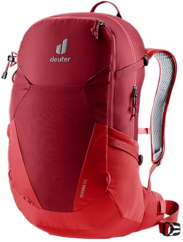 Deuter Futura 23 masala cherry - Sonstige Rucksäcke mit Aircomfort Netzrücken-System für optimale Belüftung und Tragekomfort, ideal für Wanderungen und Outdoor-Aktivitäten.