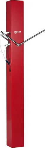 Inosign Wanduhr Lowell rot B/H: 6 cm x 65 cm in rot von Lowell