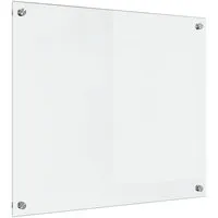 vidaXL Küchenrückwand Transparent 70 x 60 cm aus gehärtetem Glas - Sonstiges Grillzubehör, hitzebeständig und stilvoll – ideal für moderne Küchen, schützt Wände und ist einfach zu reinigen.