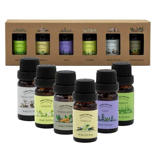 Spetebo Aromaöl für Diffuser in 6 verschiedenen Düfen