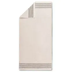 Vossen Handtuch Cult de Luxe 50 x 100 cm Baumwolle Weiß in weiß von Vossen