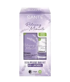 Sante Relaxing Moments Pflege Duo mit Bio-Lavendel Körperpflegeset 1 Stk