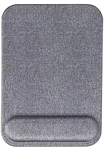 VENUSDALI Mauspad mit Gelkissen,Mauspad mit Handauflage, Rutschfester Basis & Glatte Oberfläche Mausmatte für Büro und Zuhause gegen Handgelenkschmerzen(A)