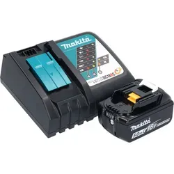 Makita DDF 490 RT1 Akku Bohrschrauber 18 V - Akkuschrauber mit 65 Nm Drehmoment, brushless Motor und eXtreme Protection Technology (XPT) für zuverlässigen Einsatz unter extremen Bedingungen.