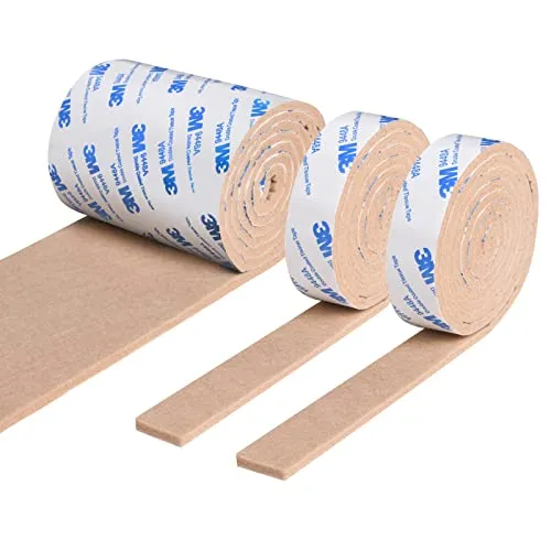 Vicloon Selbstklebende Filzgleiter, 3 Rollen von Vicloon