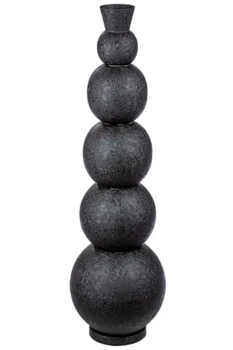 Casablanca Moderne Eisen Vase groß von GILDE