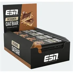 ESN Designer Oatbar 12x100g Chocolate Chip - Leckere ESN Designer Oatbar in der Geschmacksrichtung Chocolate Chip. Ideal als Snack für unterwegs, mit komplexen Kohlenhydraten für langanhaltende Energie. Perfekt für aktive Lebensstile.