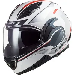 LS2 FF900 Valiant II Hub Helm - Weiss-Silber, Größe XS für Männer - Motorradhelm mit exklusiver KPA Helmschale für optimale Sicherheit und Komfort, ideal für anspruchsvolle Fahrer.