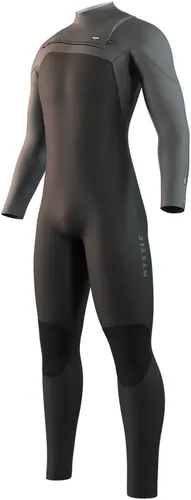 MYSTIC MOTION 4/3 CHEST ZIP Full Suit 2025 - Schwarz, Größe M - Neoprenanzug für optimale Wärme und Flexibilität, hergestellt aus recycelten Materialien mit 4-Wege-Stretch-Knieschonern für höchste Haltbarkeit und Komfort.