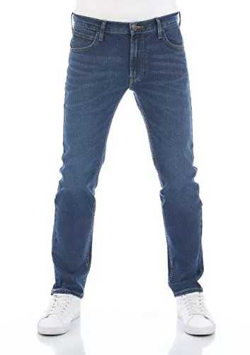 Lee Herren Stretch Regular Fit Jeanshose Daren Zip Fly - Moderne Jeans für Männer im Regular Fit mit bequemer Passform, gefertigt aus hochwertigem Baumwoll-Stretch-Mix für optimalen Tragekomfort. Ideal für den Alltag in verschiedenen Größen und Farben erhältlich.