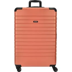 SOMKO Koffer Line 4-Rollen-Trolley L 77 cm in orange von Somko