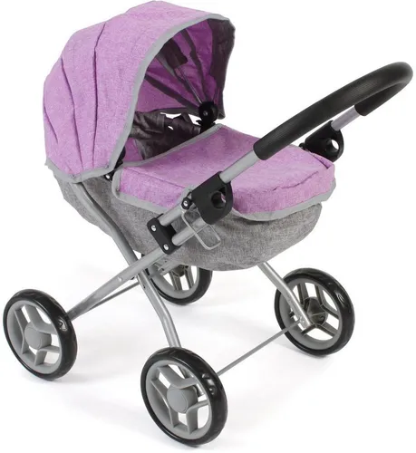 Puppenwagen Lilli, Melange Lila