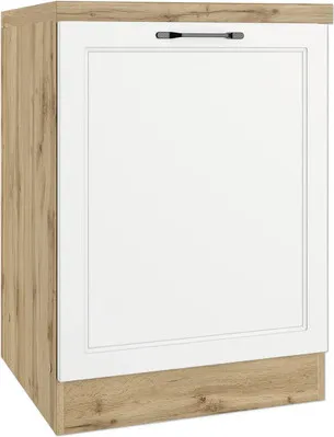 Held Möbel Unterschrank mit Drehtür Lübeck BxTxH 60 x 60 x 86 cm weiß matt zerlegt 416.2.6330