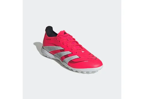 adidas Unisex Predator League Turf Football Boots - Fußballschuhe für Kunstrasen, 42 EU - Hochwertige Fußballschuhe mit Hybridfeel-Obermaterial und Gummiaußensohle, ideal für kurzen Kunstrasen, Hart- und Aschenplätze.